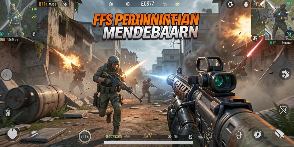 Tangkapan layar dari gameplay mendebarkan di EOS77.